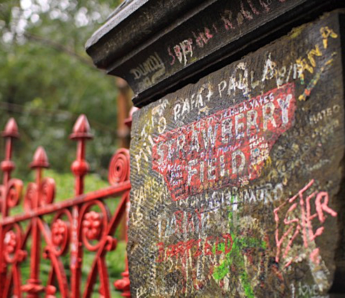 Known from the famous Beatles song: Strawberry Field, Liverpool